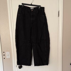 We the Free Good Luck Barrel Jeans Black 30